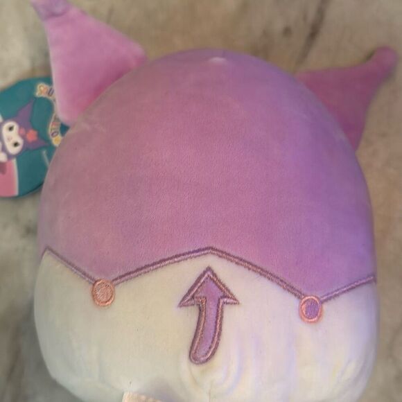 New Squishmallows Kuromi Purple Hood Cute Kawaii Sanrio Hello Kitty Plush 7 Inch - Picture 6 of 6